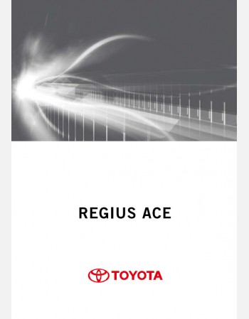 toyota regius ace van 2019-2020 owners manual